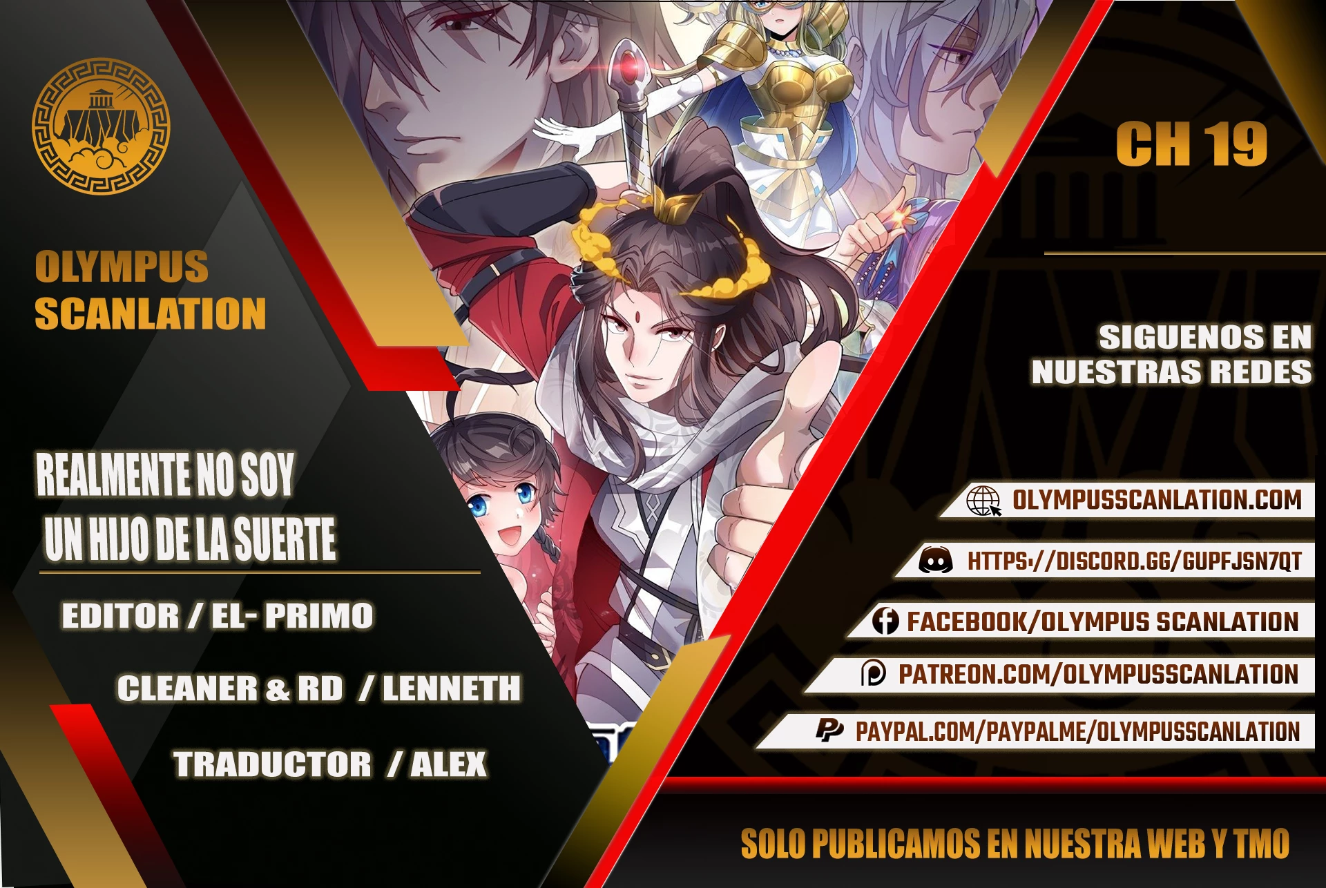 Realmente no soy un hijo de la Suerte > Capitulo 19 > Page 01